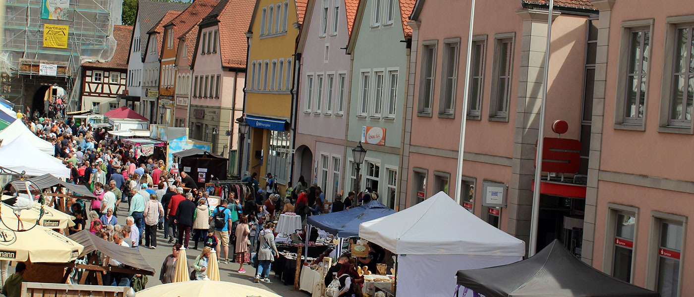 Frühlingsmarkt in Scheinfeld