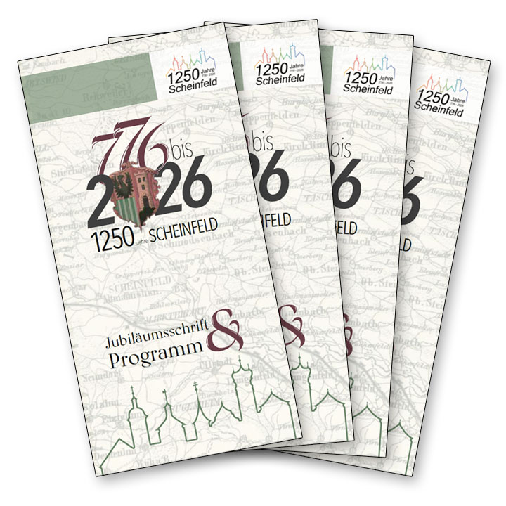 Flyer 1250 Jahre Scheinfeld