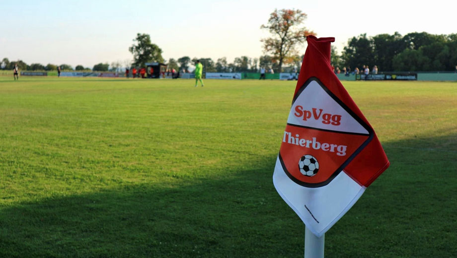 Blick auf den Sportplatz Verein des Monats
