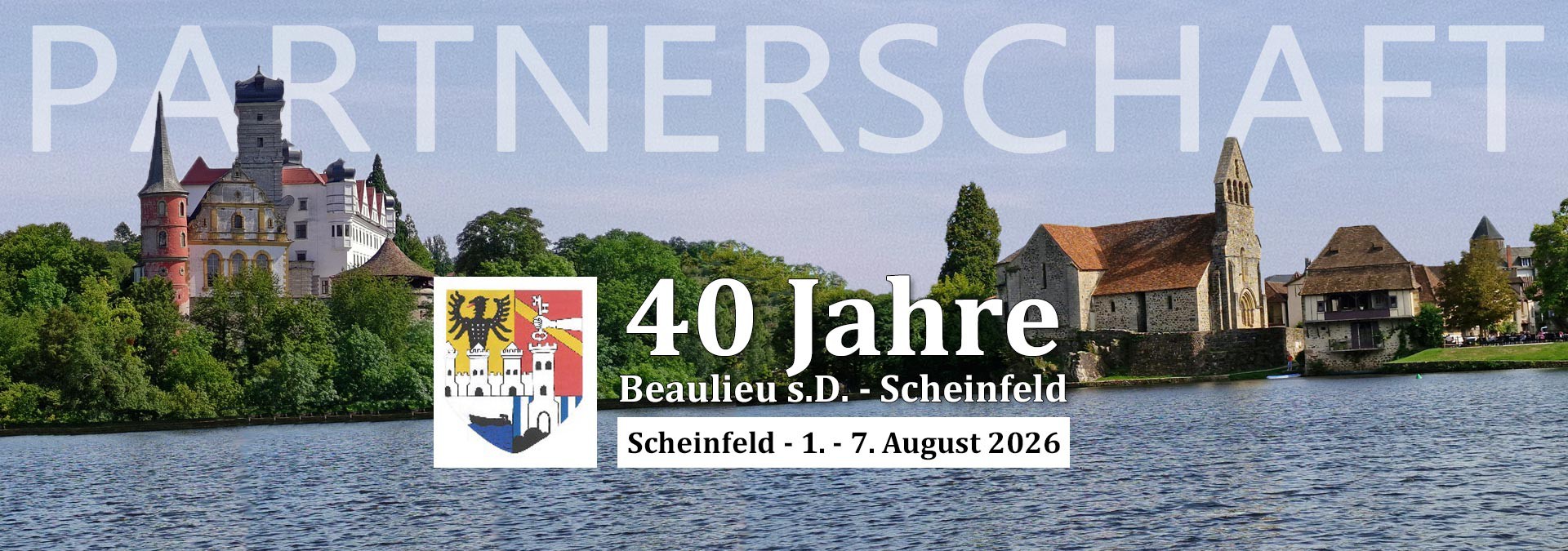 Bild mit Schloss Schwarzenberg und dem Wahrzeichen von Beaulieu sur Dordogne, die in der Landschaft verschmelzen